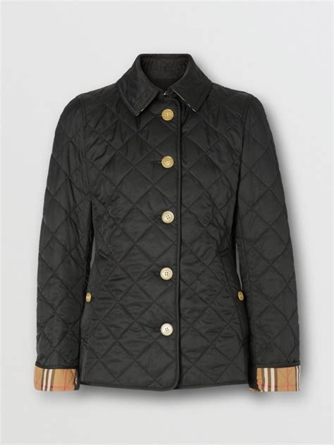 burberry jacket black women